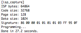 Isp Capture Output