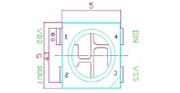 WS2812B