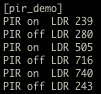 Two simple sensors