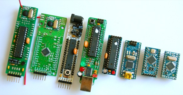 Another AVR board line-up