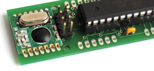 Finished PCBs with RFM12B