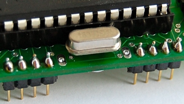 Crystal mounting