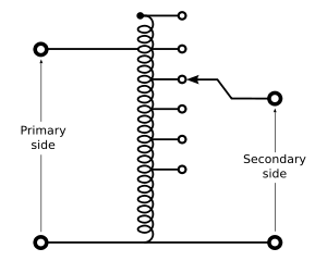 300px-Tapped_autotransformer.svg