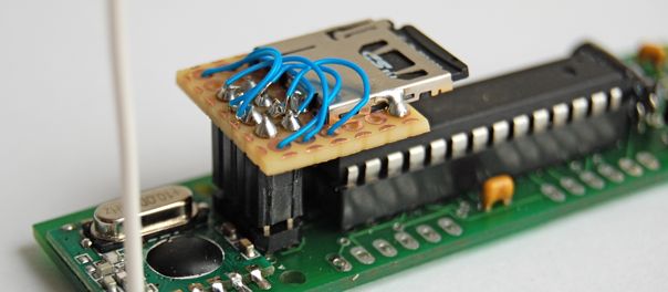 Adding a µSD card
