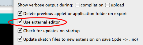 External edit