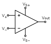180px Op amp symbol svg